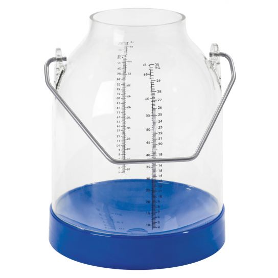 POT A LAIT POLYPROPYLENE BLEU 30L