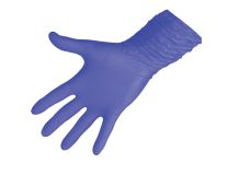 GANTS NITRILE VIOLET POIGNET COURT