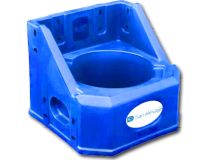 PORTE-SEAU BLEU MINERAUX A LECHER